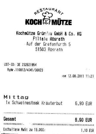 emgw Hffner Kochmtze Restaurant